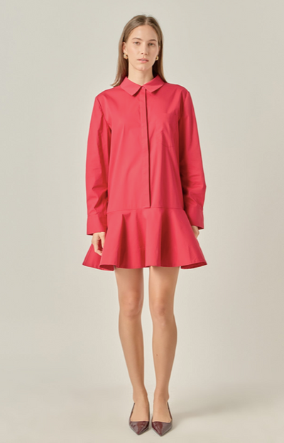 Mirian Mini Dress Red