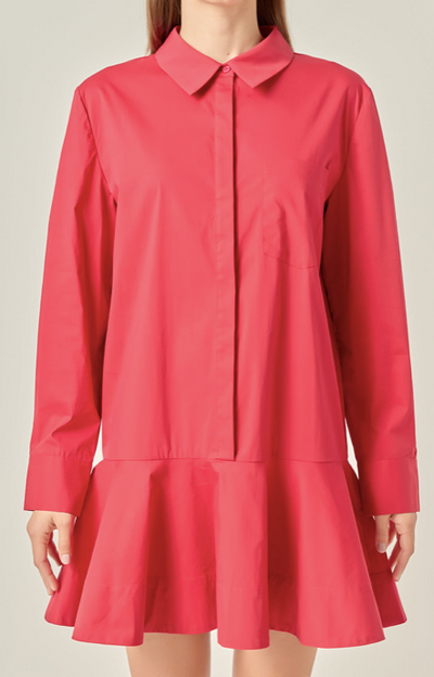 Mirian Mini Dress Red