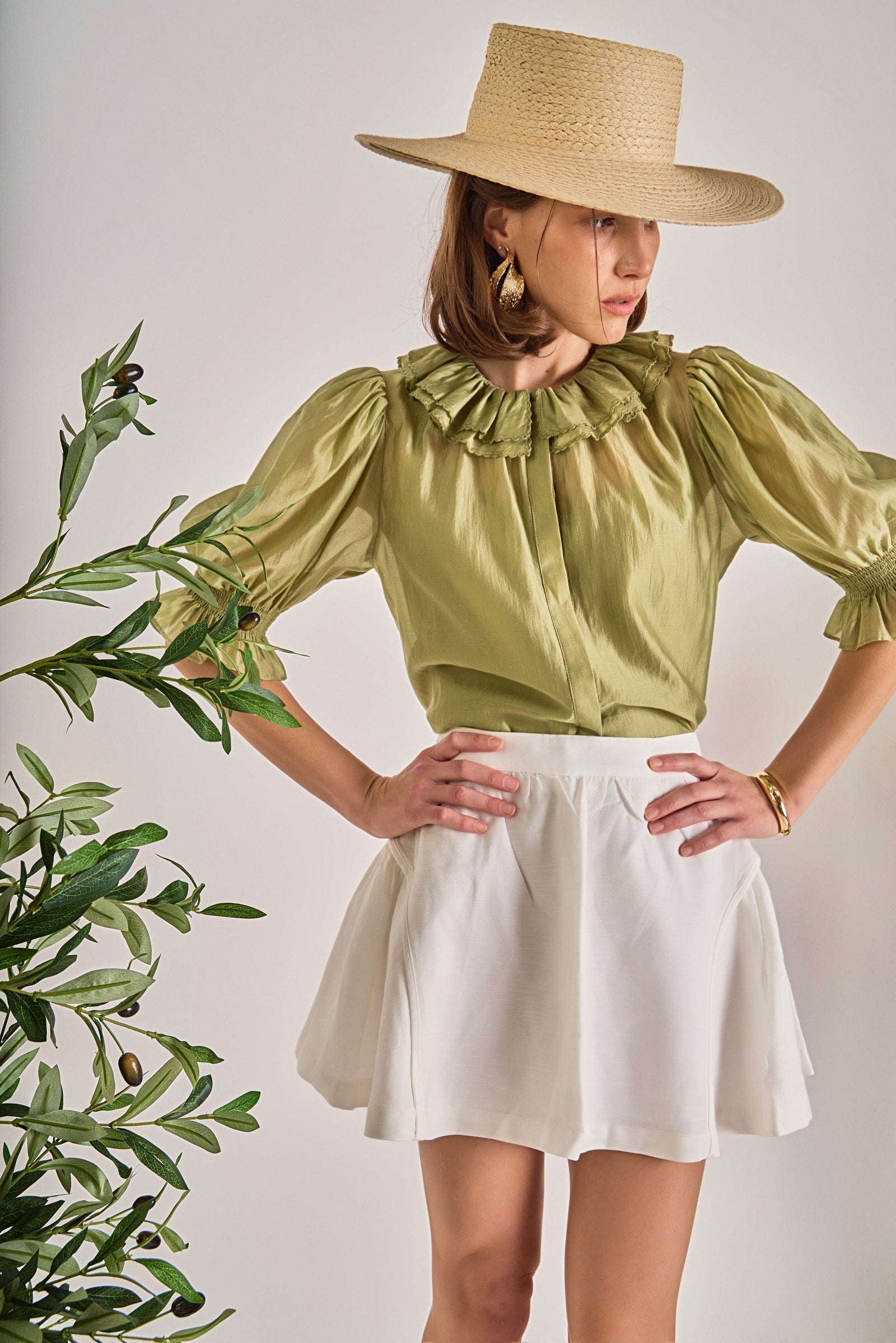 Aura Blouse Sage