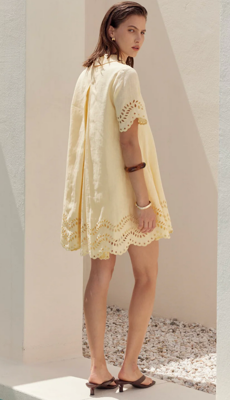 Bluma Short Sleeve Mini Dress