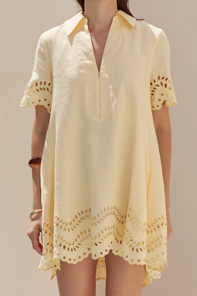 Bluma Short Sleeve Mini Dress
