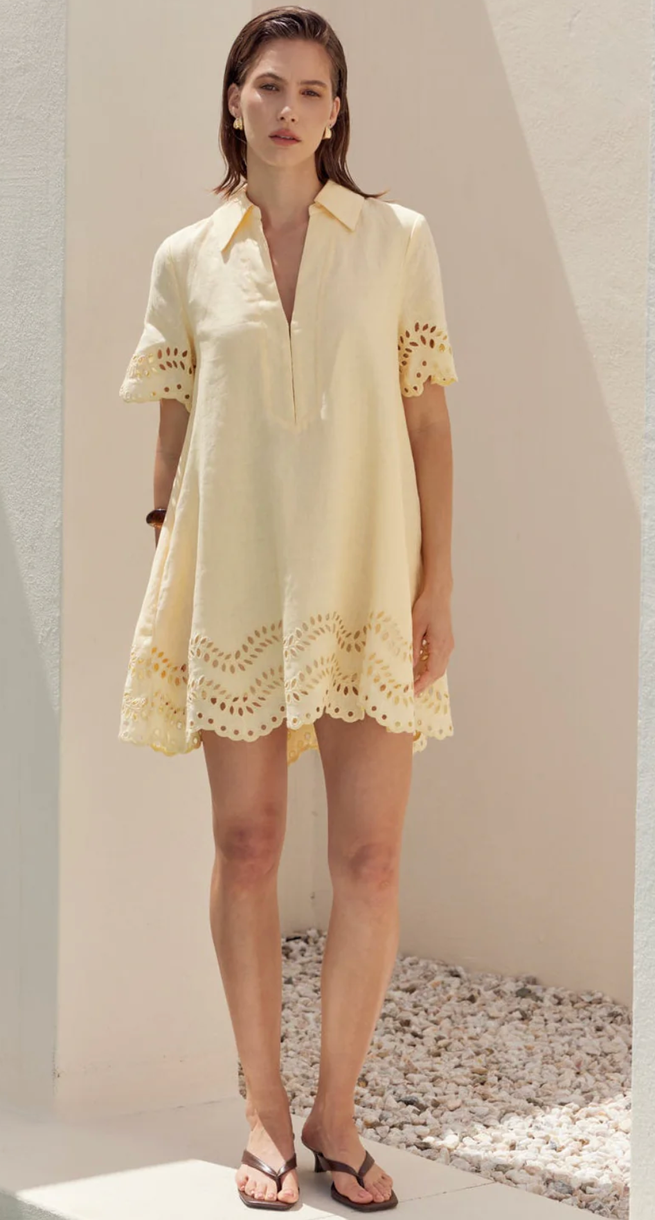 Bluma Short Sleeve Mini Dress