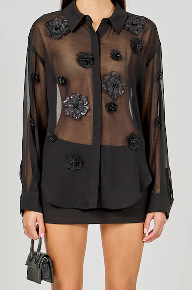 Lucrecia Shirt Black