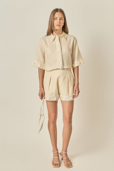 Andrea Shirt Lt Beige