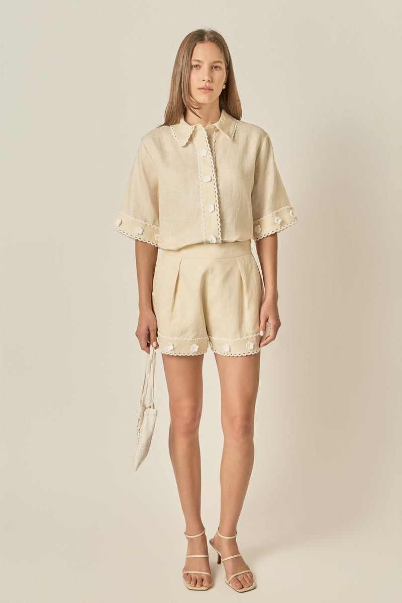 Andrea Shirt Lt Beige