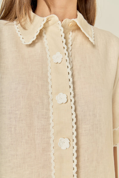 Andrea Shirt Lt Beige