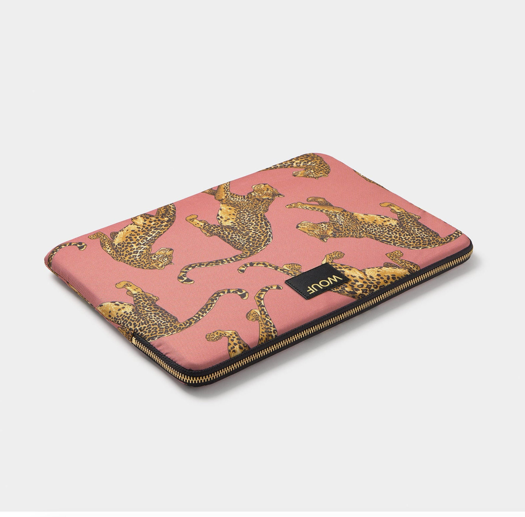 Blush Leopard Laptop Sleeve