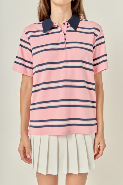Carol Shirt Pink Multi