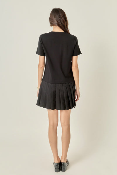 Auro Mini Dress Black