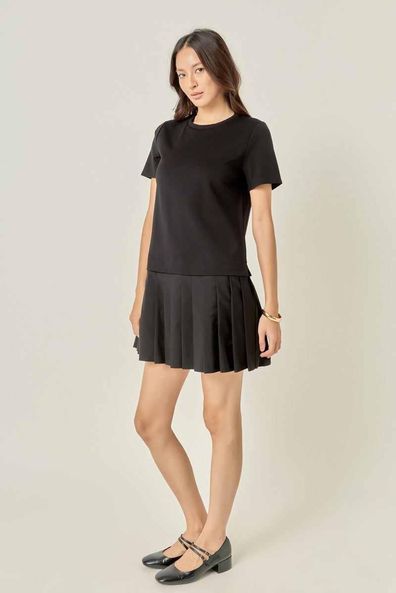 Auro Mini Dress Black