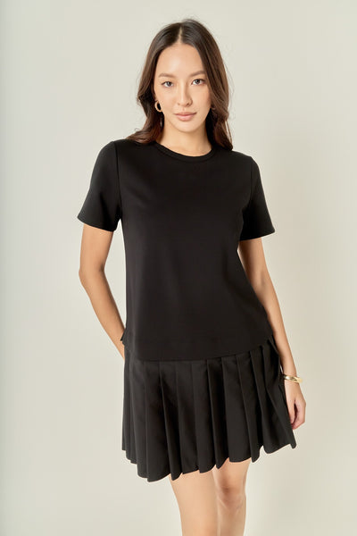 Auro Mini Dress Black