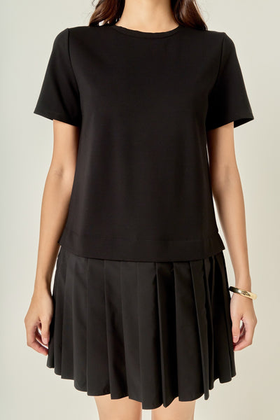 Auro Mini Dress Black