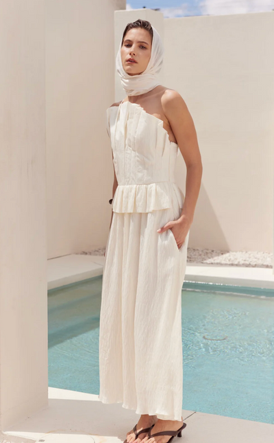Lia Tube Top Dress Ivory