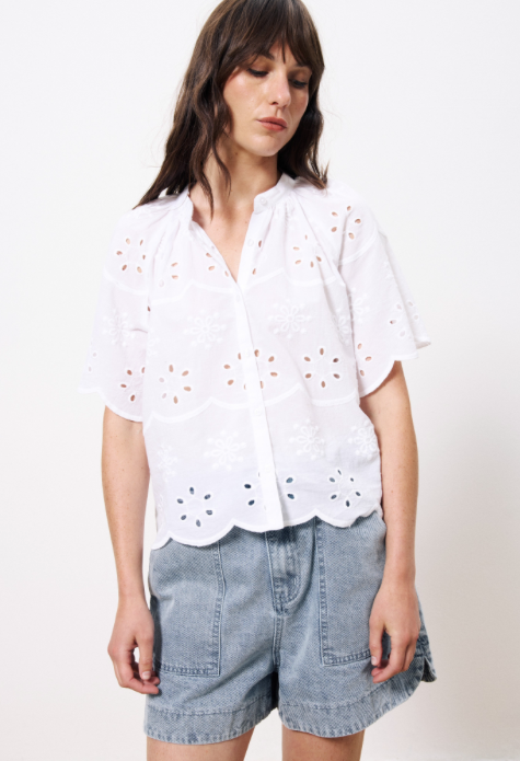 Neda Shirt White L
