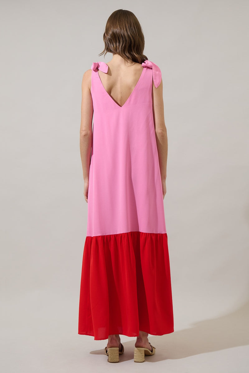 Merideth Maxi Dress Red