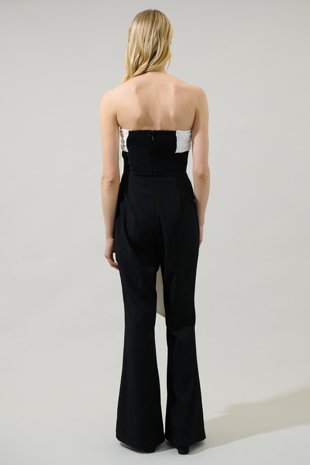 Gerri  Jumpsuit Black White