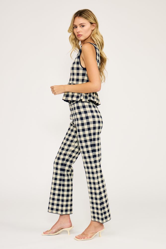 Monette Pant Navy Cream