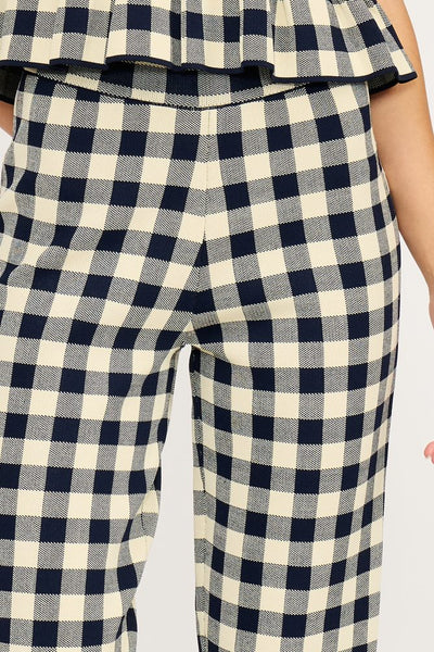 Monette Pant Navy Cream