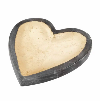 Marble Foil Heart Tray