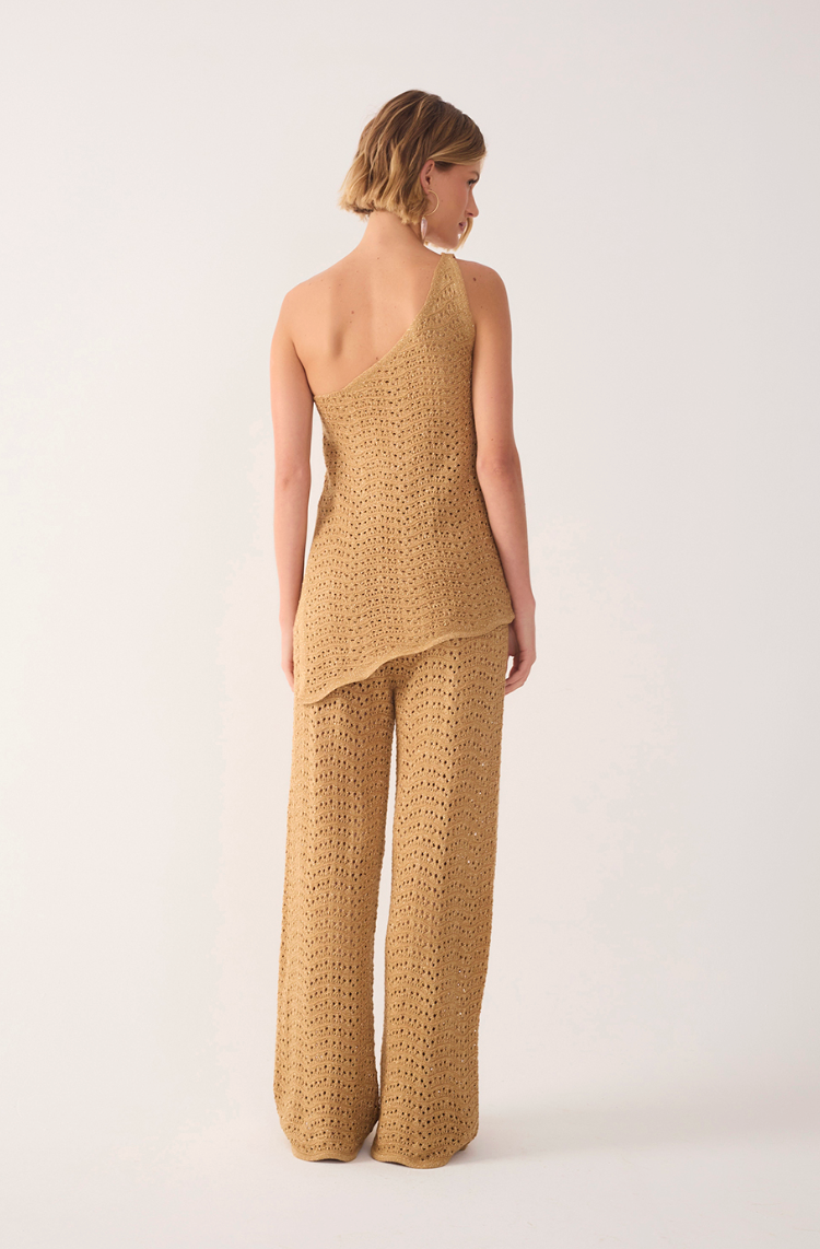 Solar Lurex Knit Pant