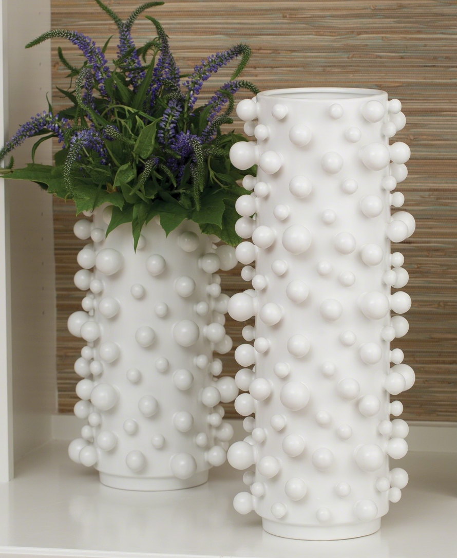 Molecule Vase Matte White Sm