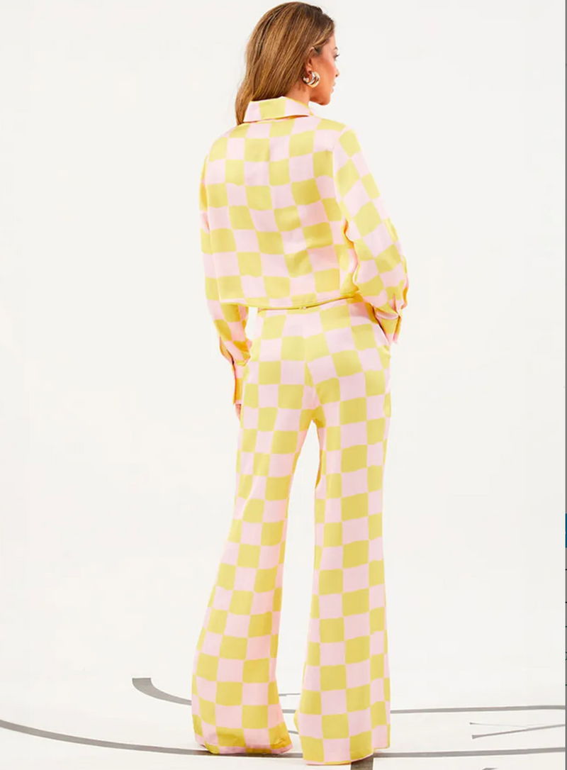 Bianca Pant Estampado Yellow