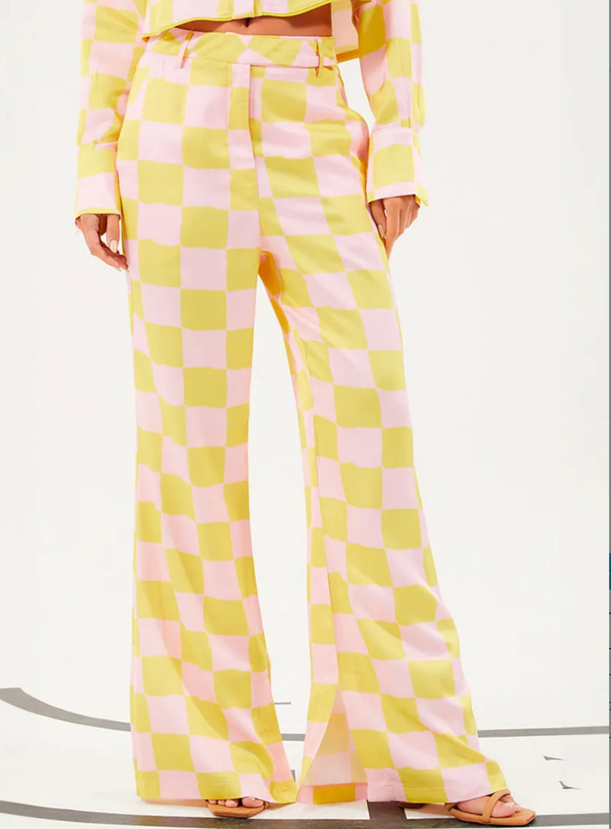 Louise Pant Estampado Green L