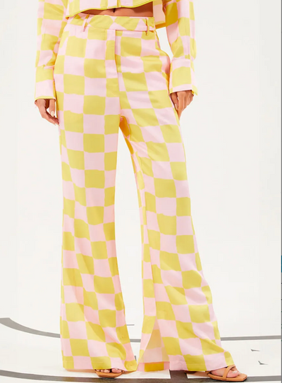Louise Pant Estampado Green L