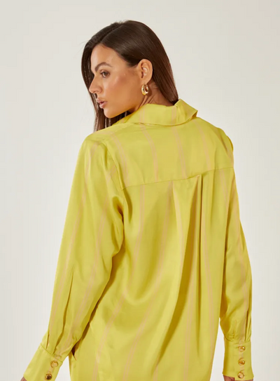 Damaris Shirt Stripe Orange