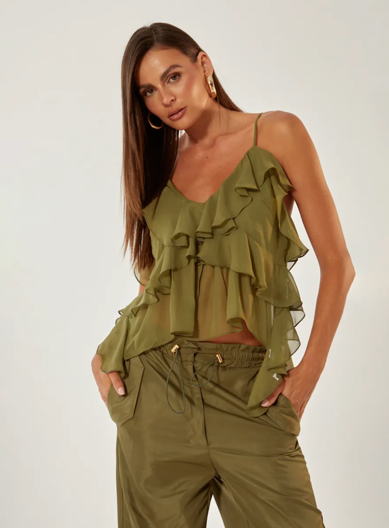 Fabiola Top Olive