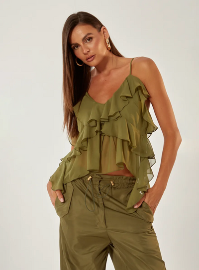 Fabiola Top Olive