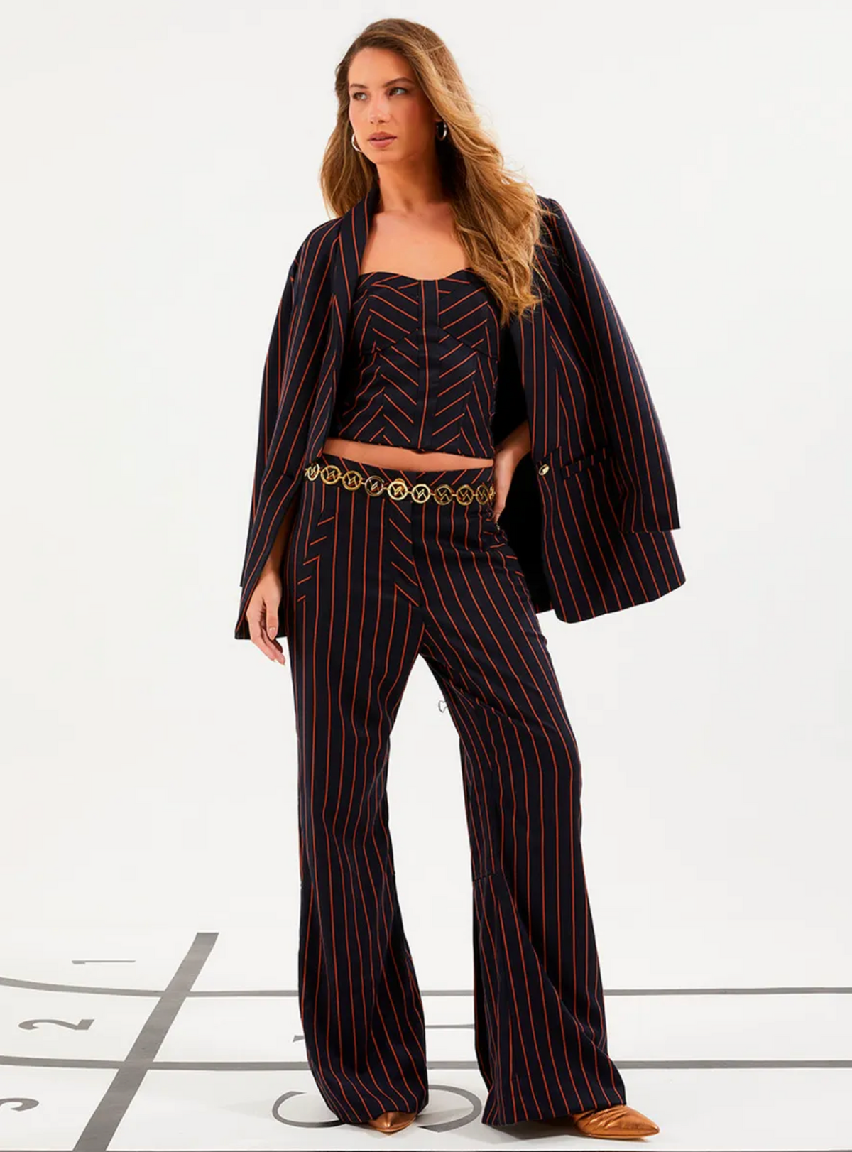 Alana Pant Stripe