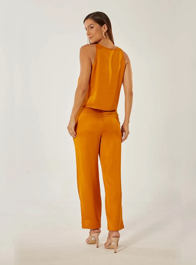 Rafaela Pant Estampado Orange