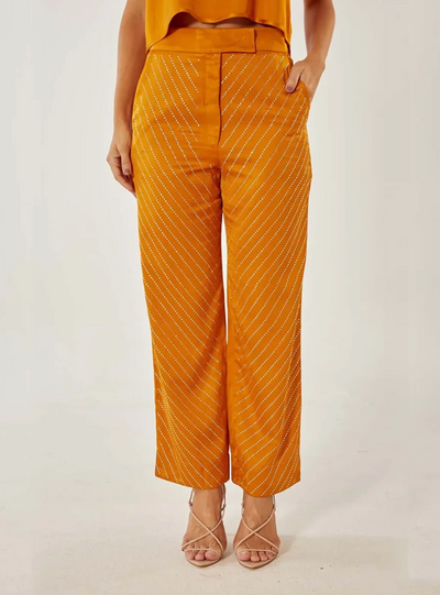 Rafaela Pant Estampado Orange