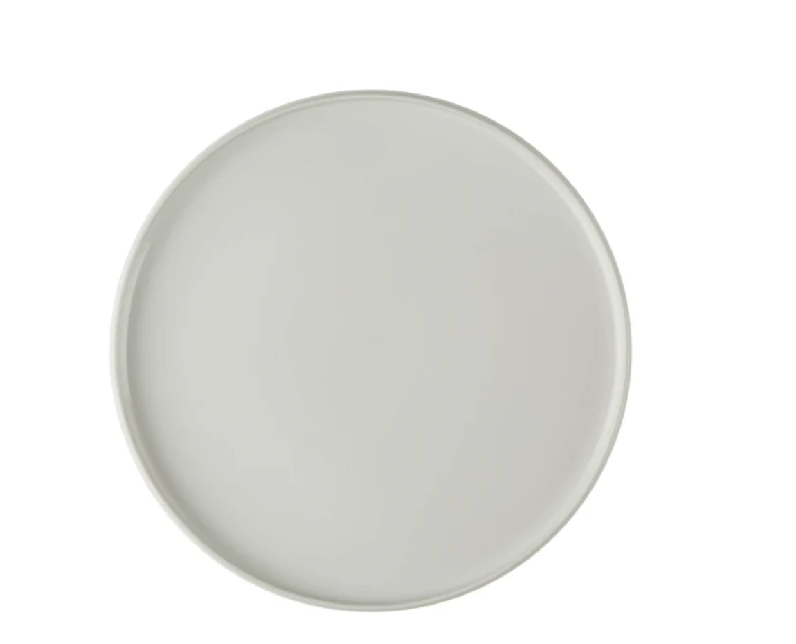 Brooklyn White Round Serving Platter