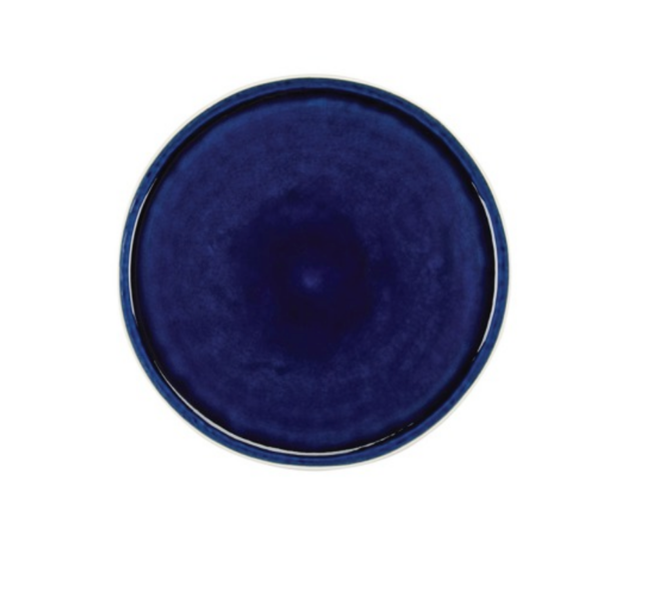 Cora Crackle Indigo Dinner Plate