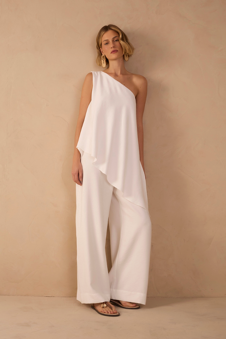 Gabriel Jumpsuit White