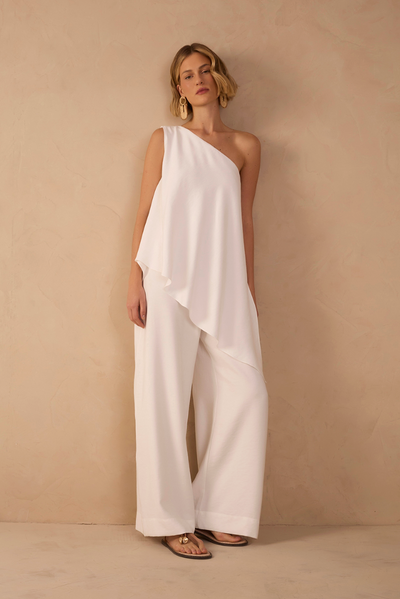 Gabriel Jumpsuit White