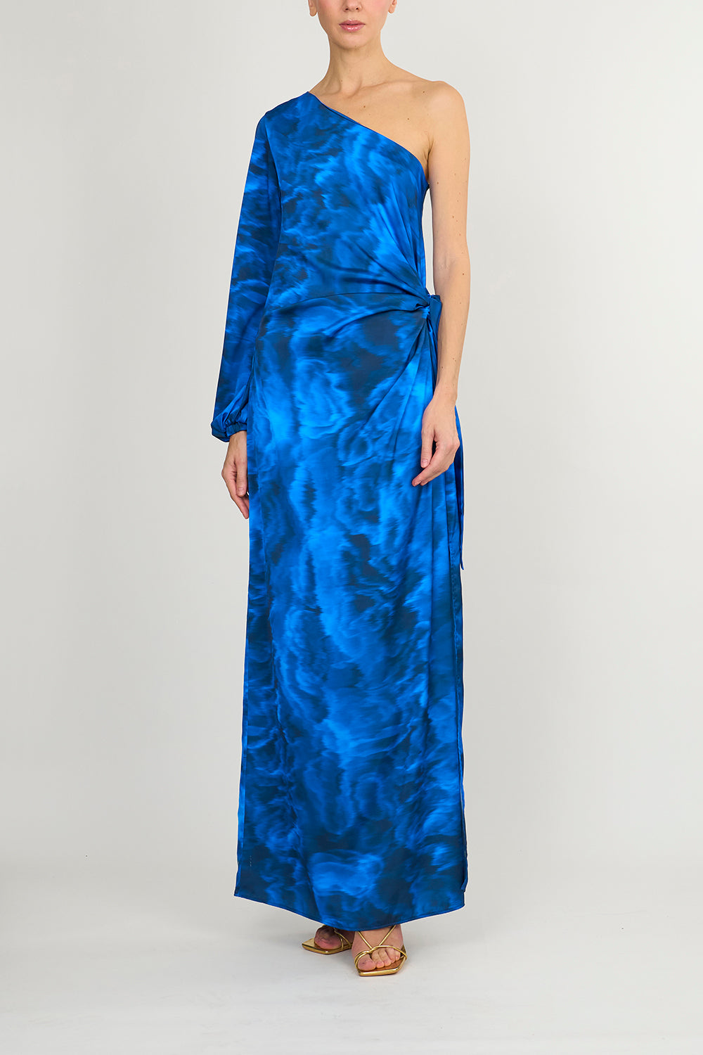 Ari Long Dress Indigo