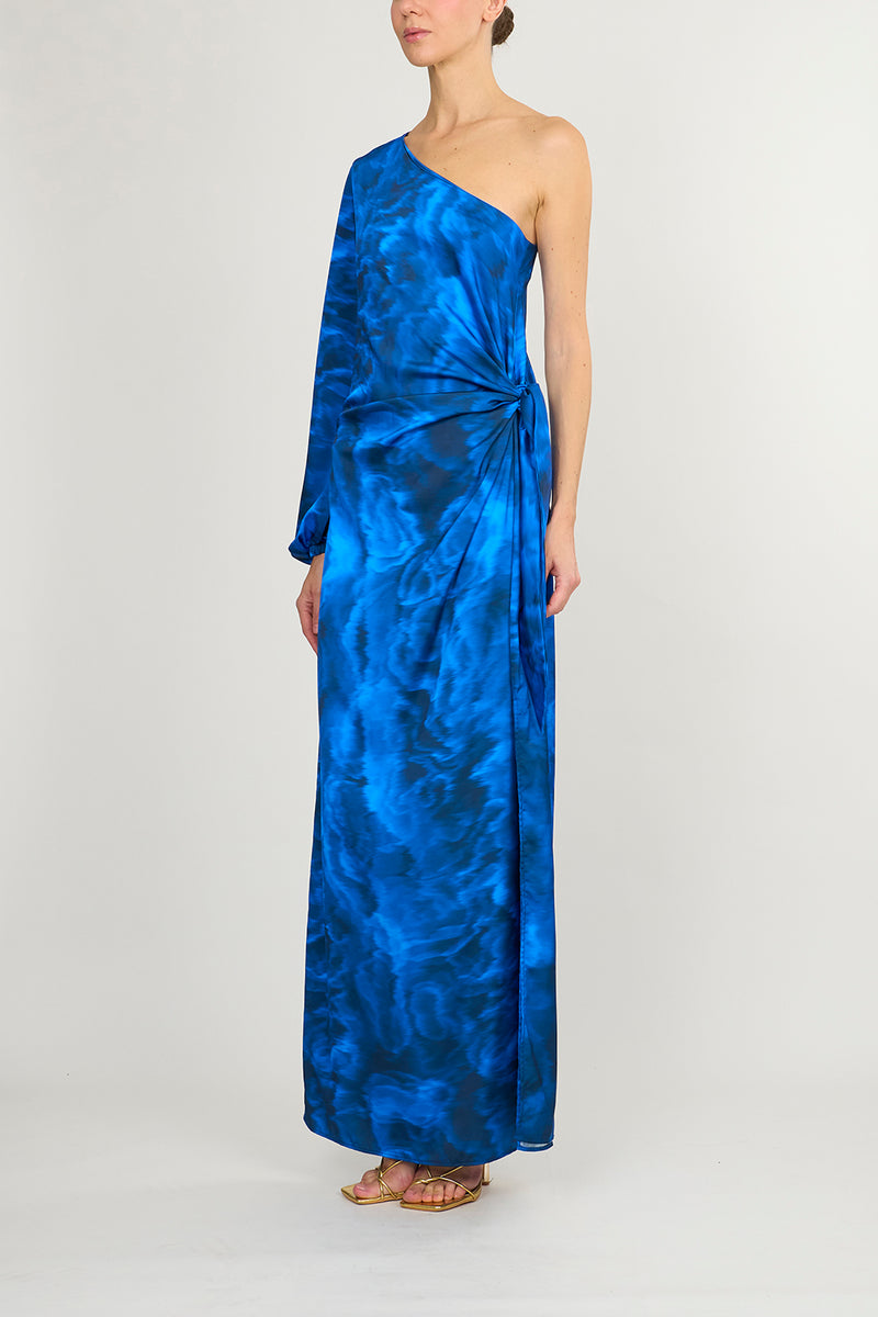 Ari Long Dress Indigo