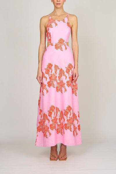 Rusi Niki Dress Pink Orange