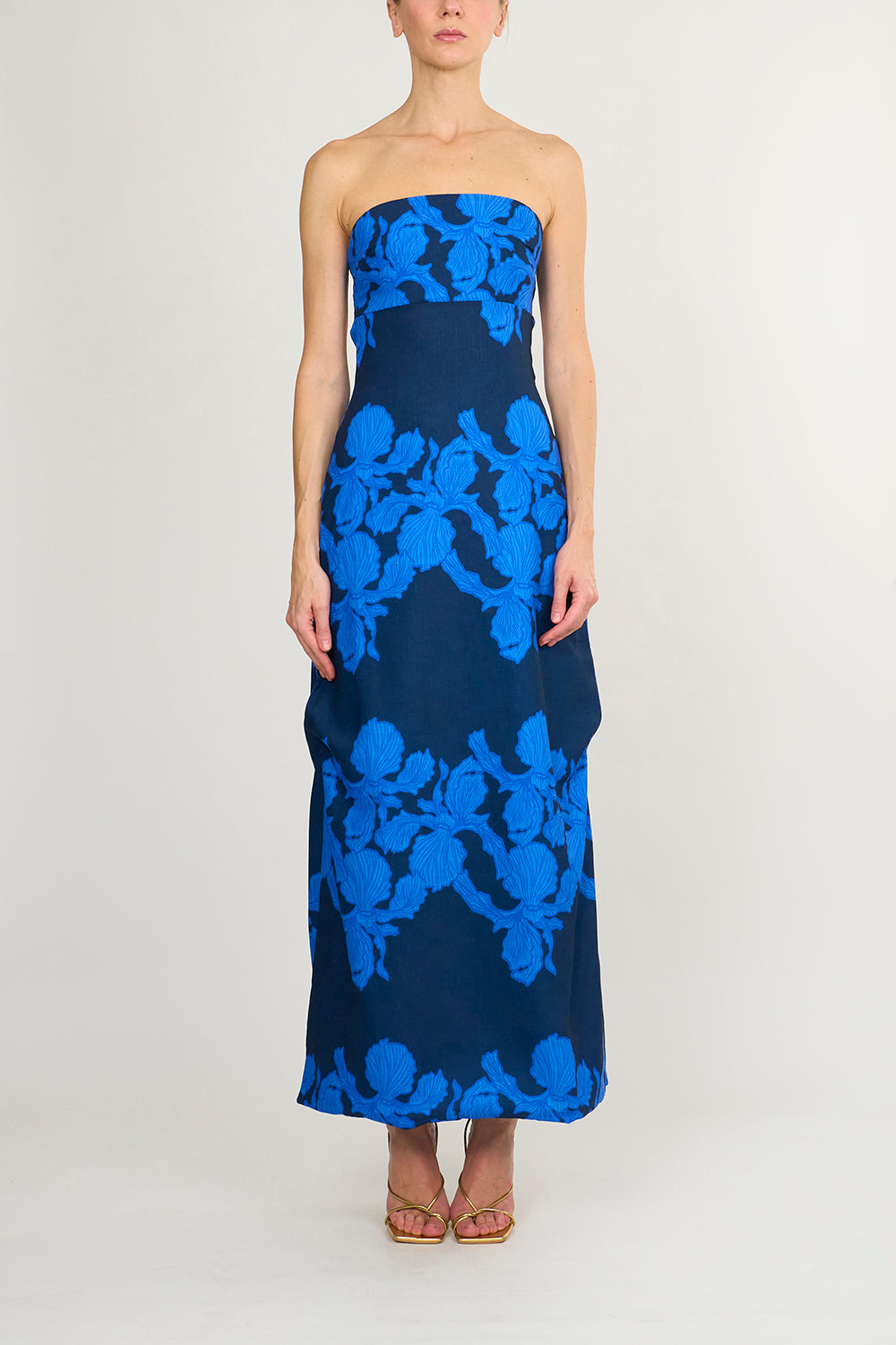 Leus Nia Long Dress Blue