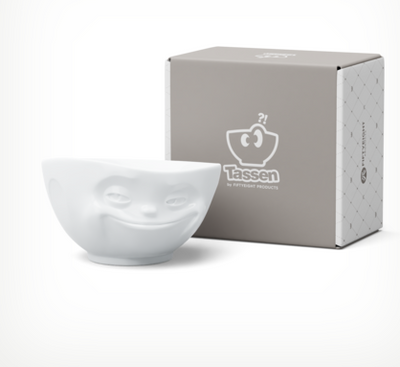 Bowl  Grinning White