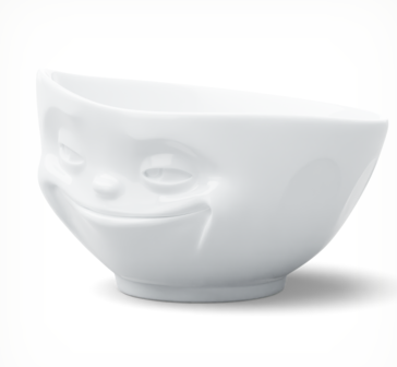 Bowl  Grinning White
