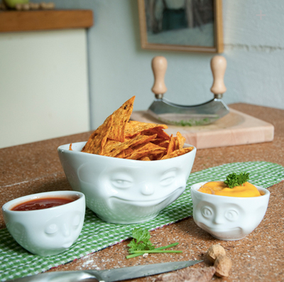 Bowl  Grinning White