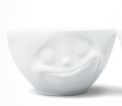 Medium bowl Happy