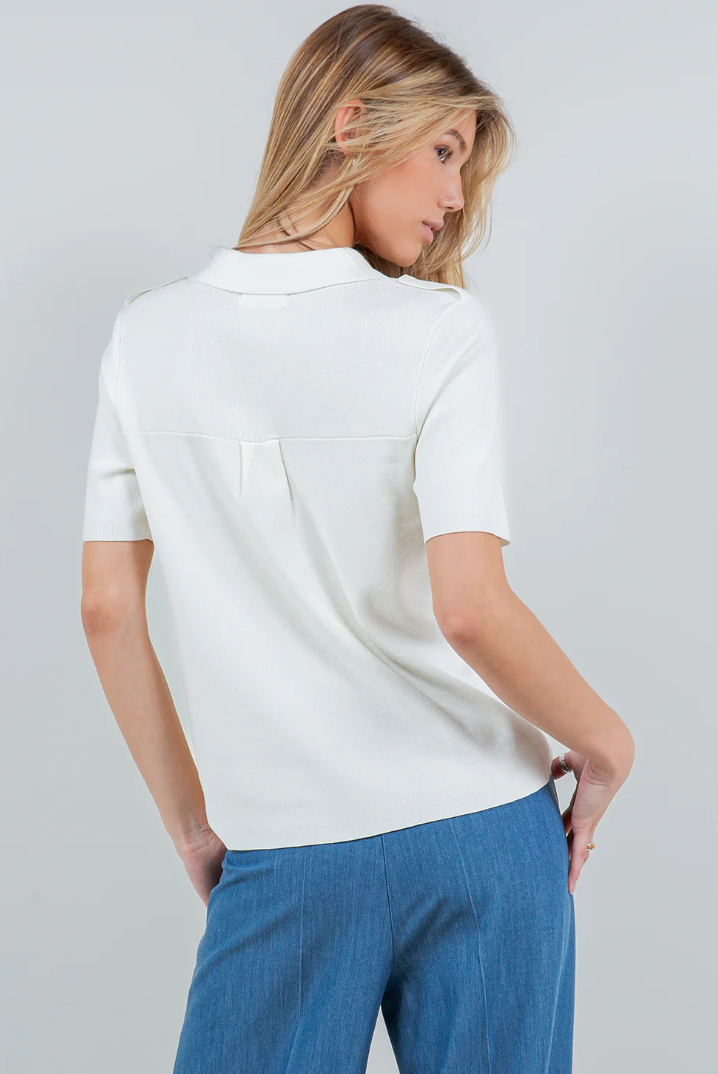 Polo Shirt Ivory
