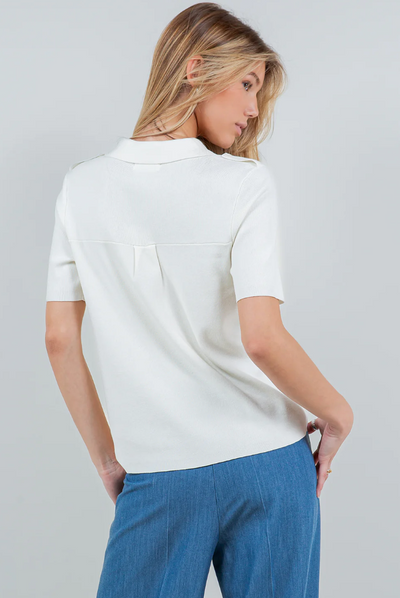 Polo Shirt Ivory