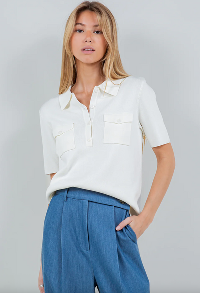 Polo Shirt Ivory