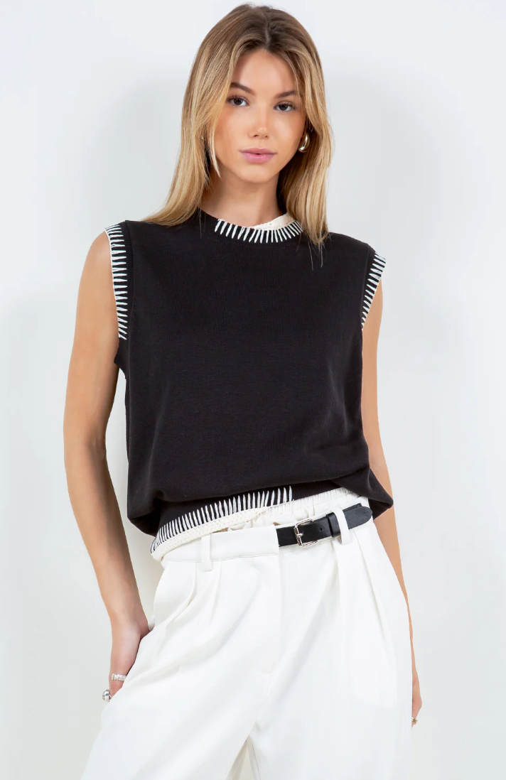 Stitch Sweater Vest